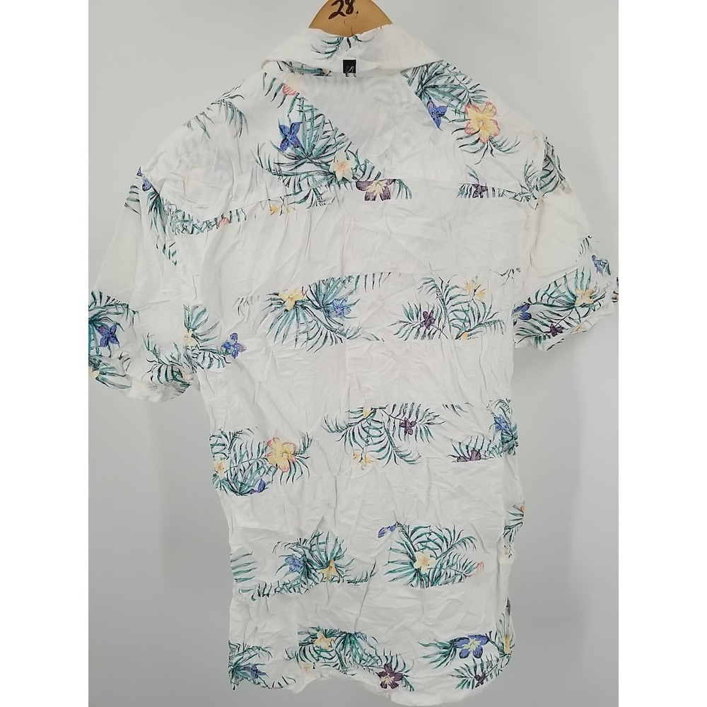 Amplify Shirt Mens Large Hawaiian Tropical Pocket Casual Button Up Short Sleeve - Picture 7 of 7